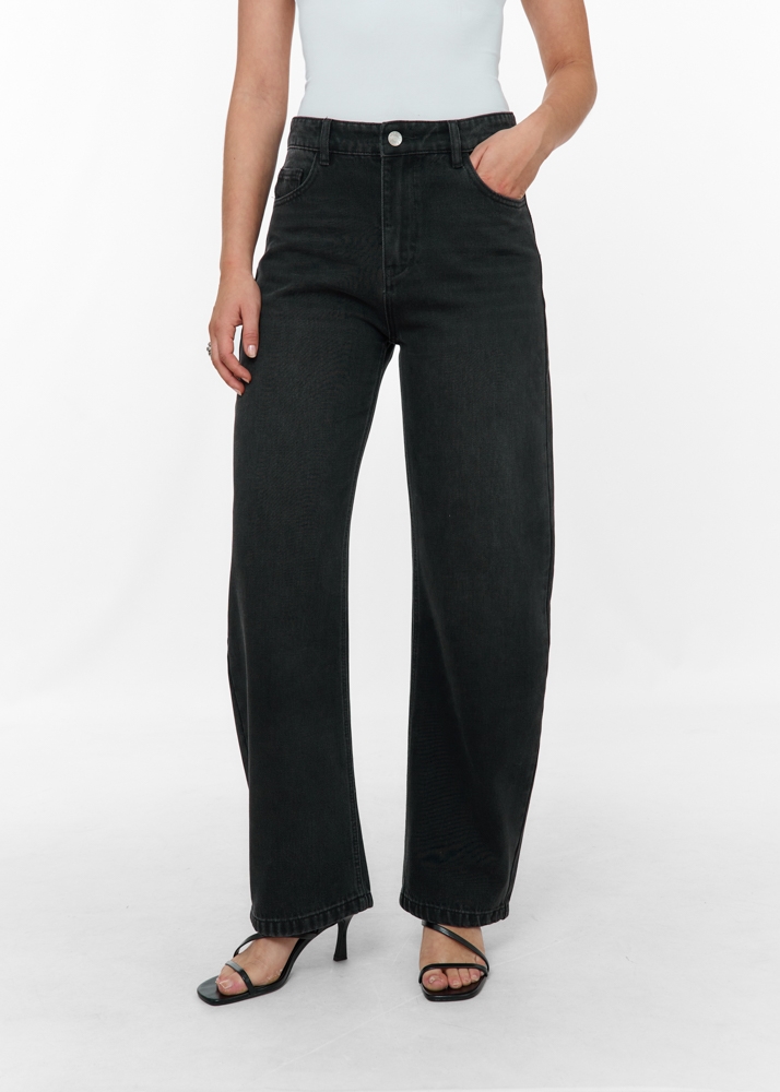 Balloon jeans zwart