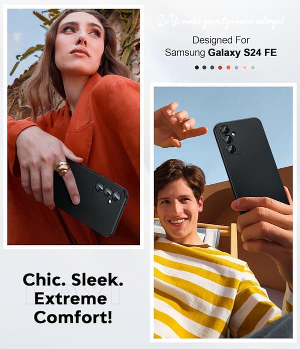 Samsung S24 FE Gjennomsiktig TPU-skall