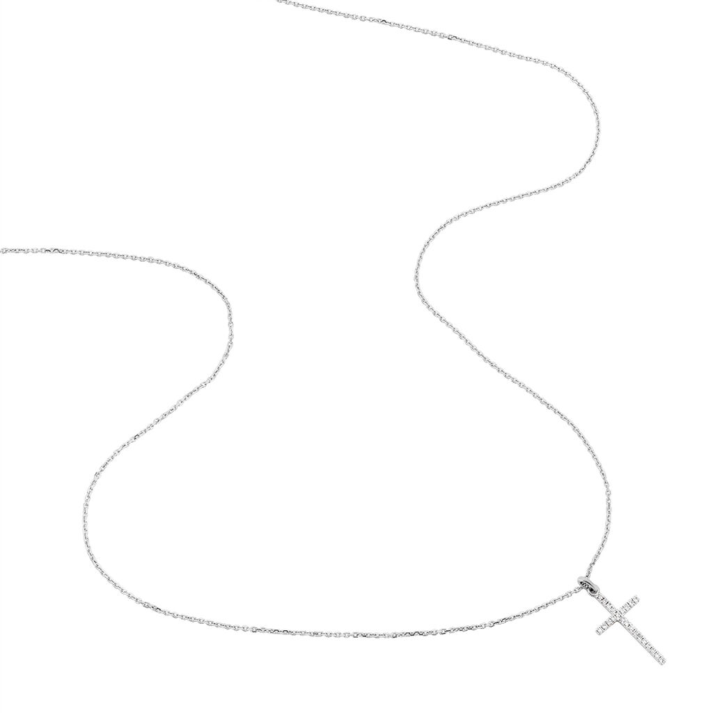 Collier Jezabel Or Blanc Diamant