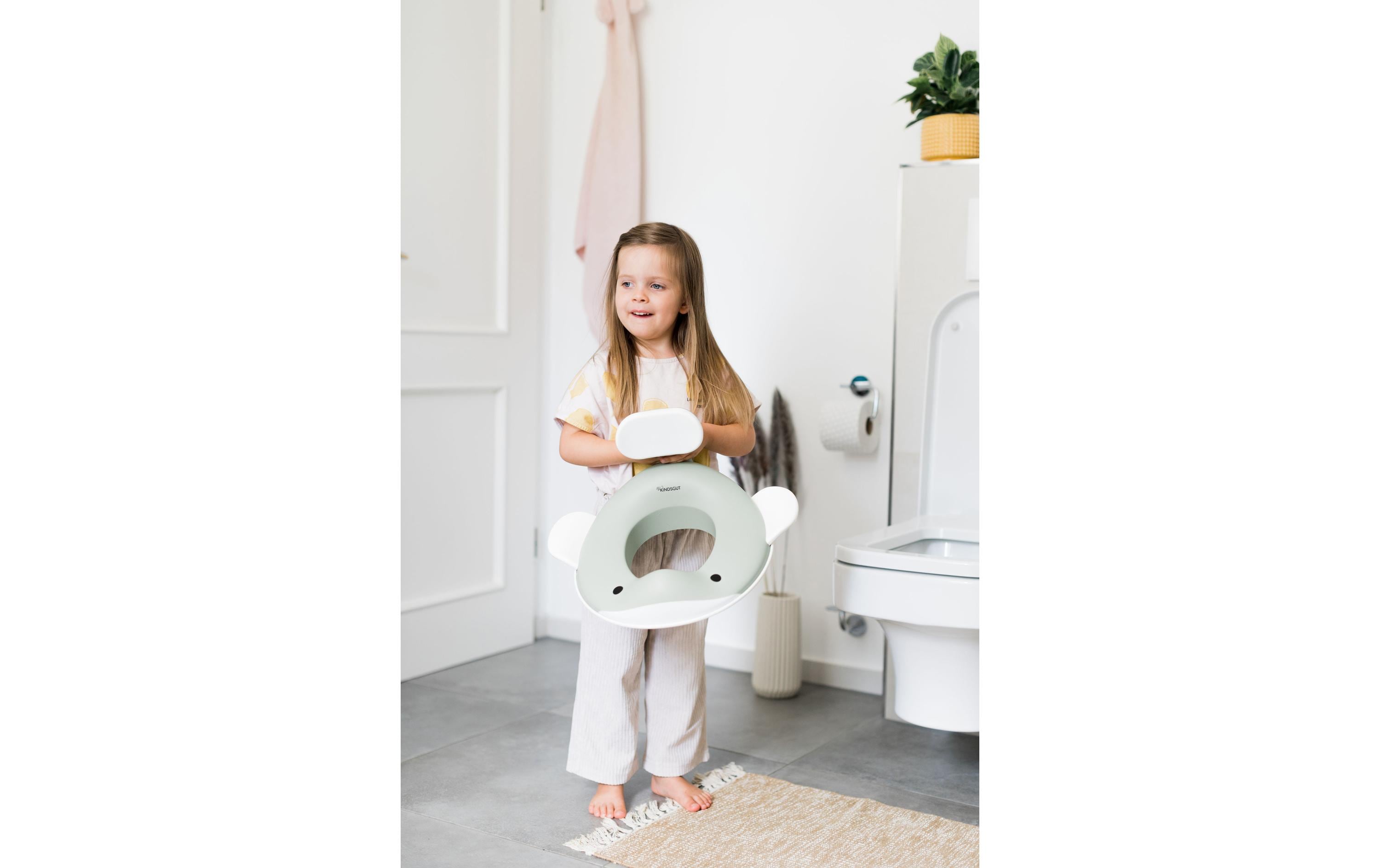 Toilettensitz Wal PistazieToilettensitz für Kinder