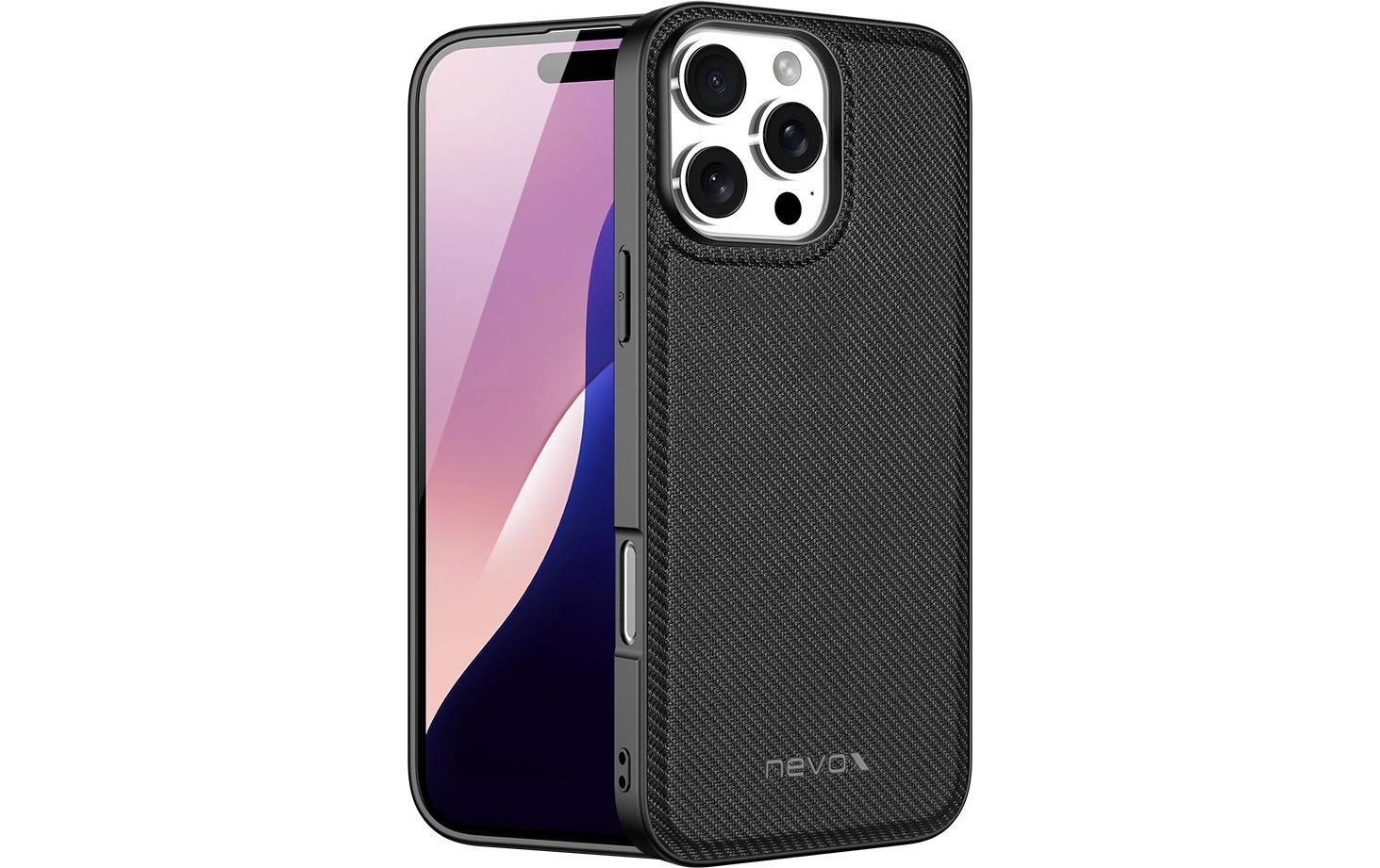 Back Cover StyleShell Nylo iPhone 16 Pro Max SchwarzSchutzhülle für das Apple iPhone 16 Pro Max