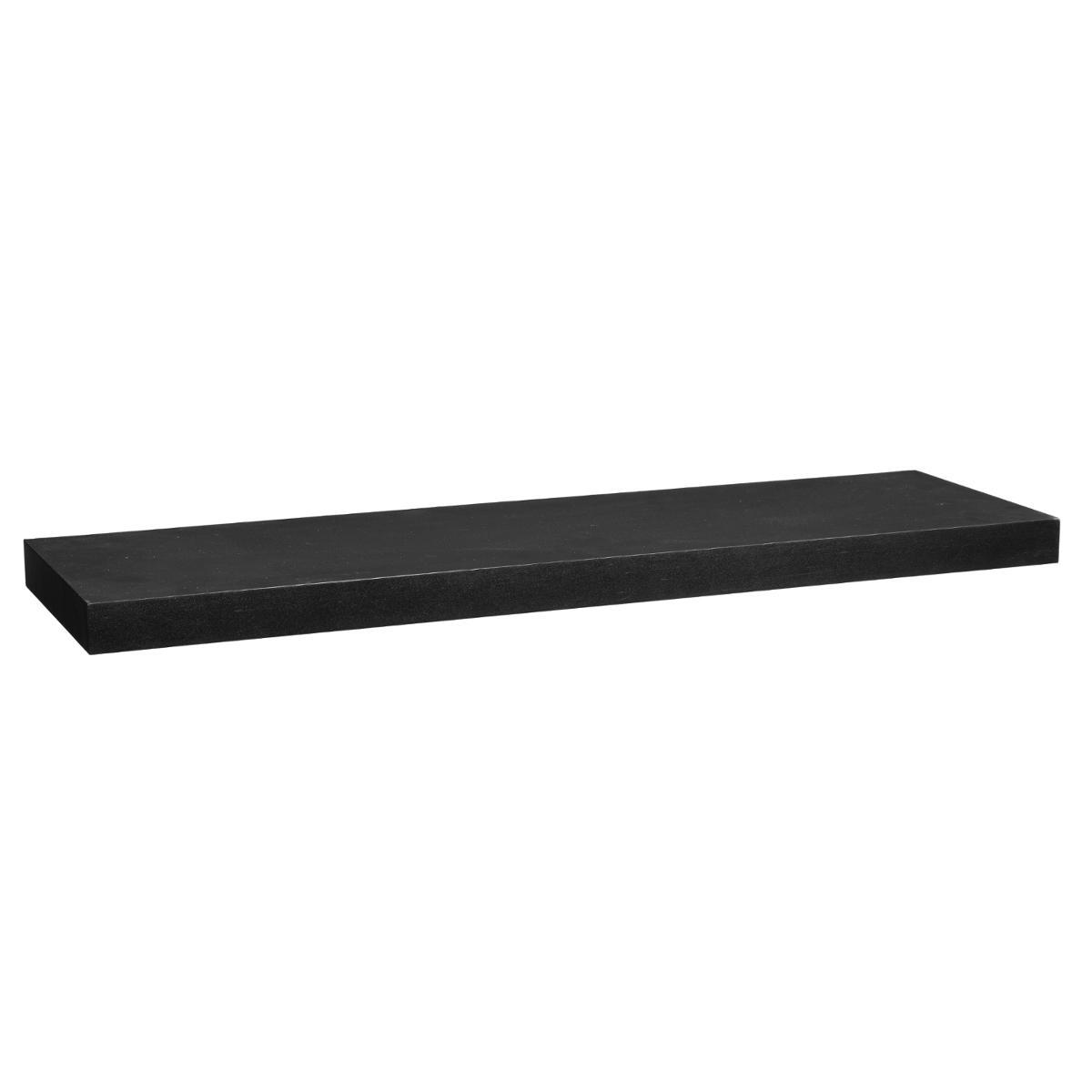 ETAGERE MURALE 80CM NOIR