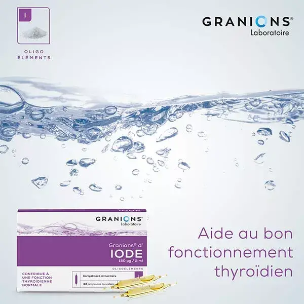 Granions Iodo 30 ampolas