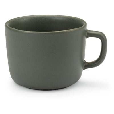 Kaffeetasse, Mattgrün