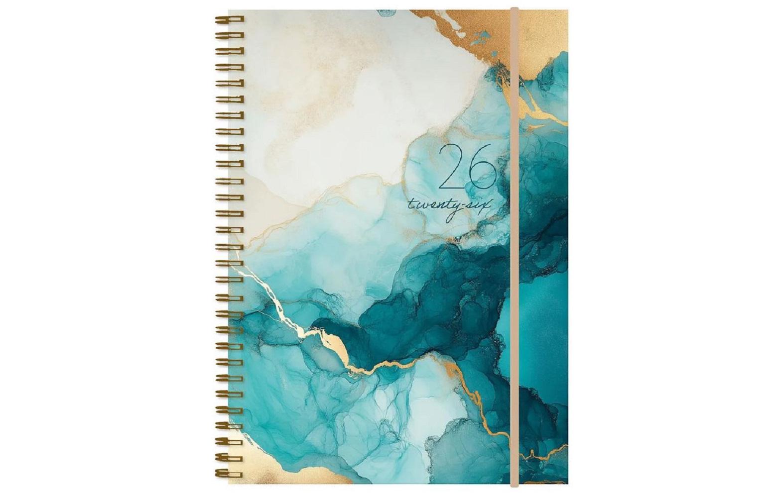Wochenagenda Harmony Marble 14.8 x 21 cm, 2026Wochenplaner 1 Woche / 2 Seiten