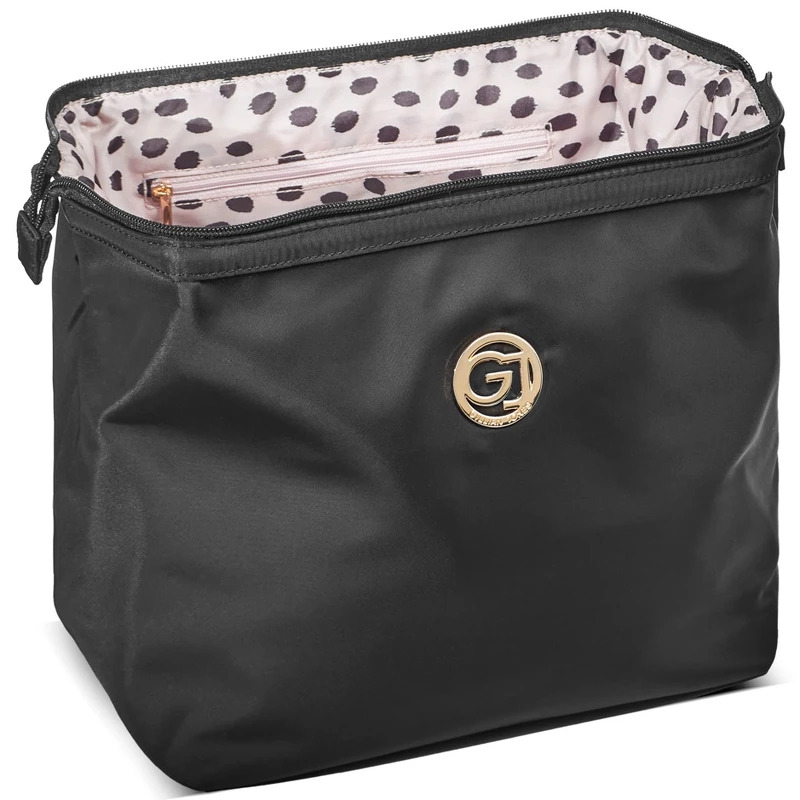 Gillian Jones Mia Cosmetic Bag - Black 10016-00