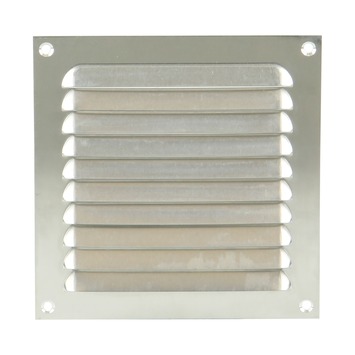 Renson Ventilatierooster Opbouw Aluminium Zilver 150 x 150 mm