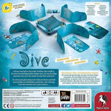 Pegasus Spiele - Dive (deutsche Ausgabe)