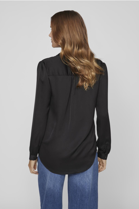 Vila zwarte dames blouse