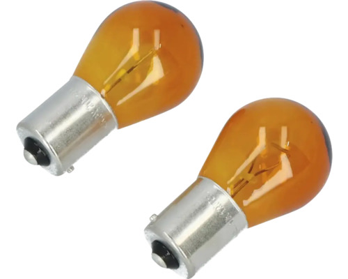 Carpoint Premium autolampen 12V lamptype PY21W verpakking = 2 stuks