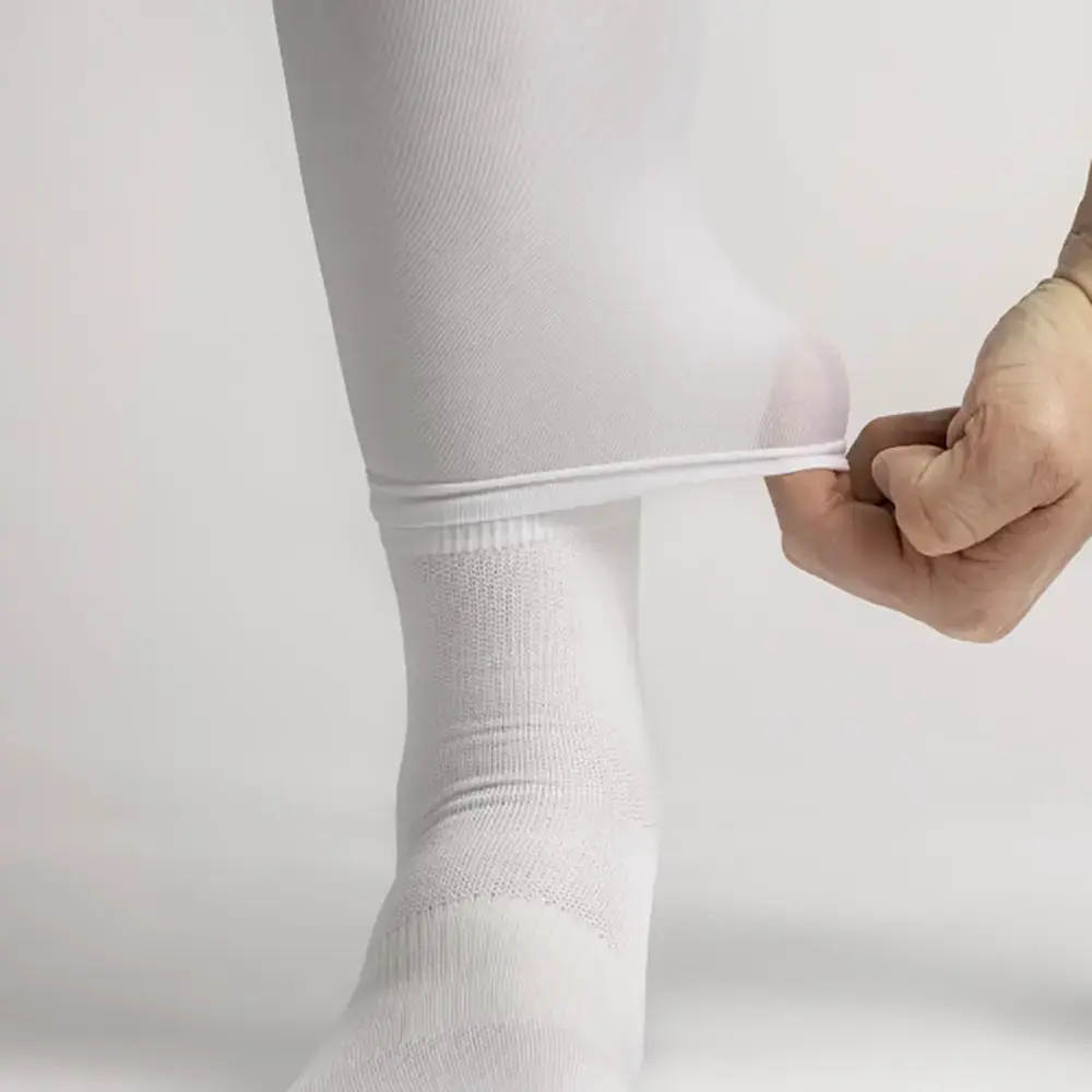 GripGrab UPF 50+ UV Protect Beenwarmers Wit
