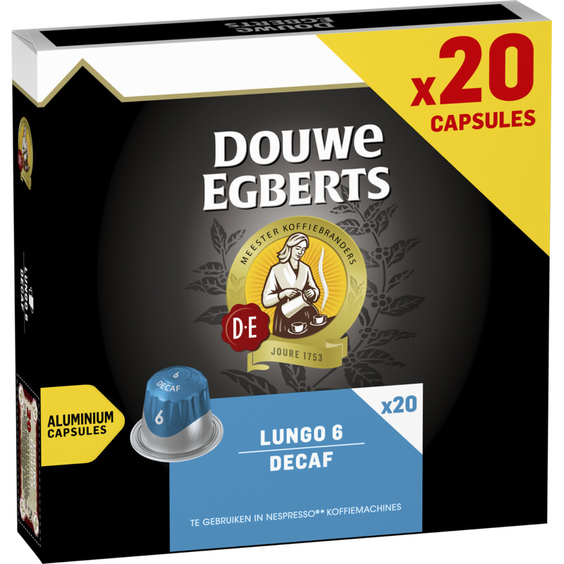 Douwe Egberts Lungo decaf capsules