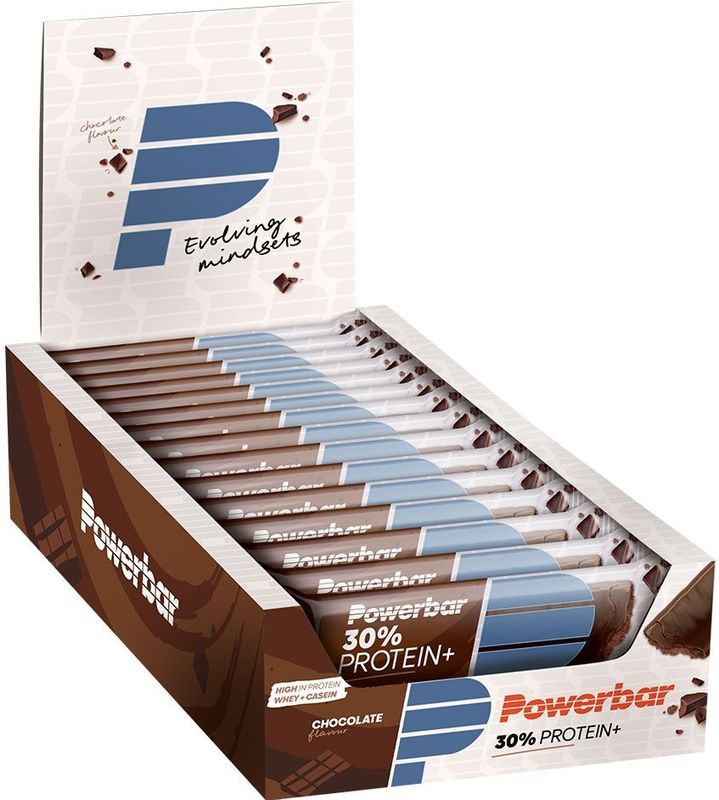 Powerbar Protein + Bar 30% - Eiwitreep / Proteine reep - Chocolate 15x55g