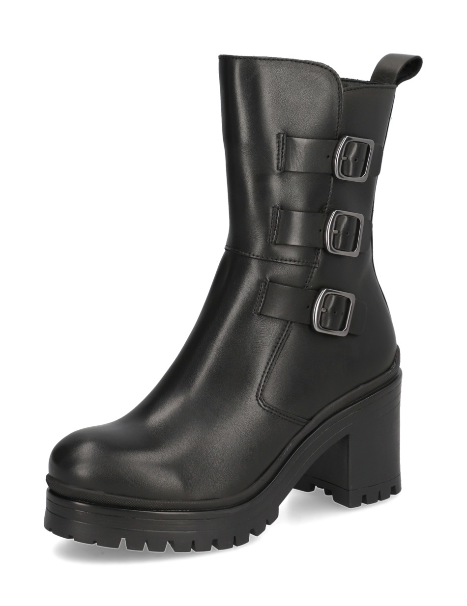 Glattleder Stiefelette