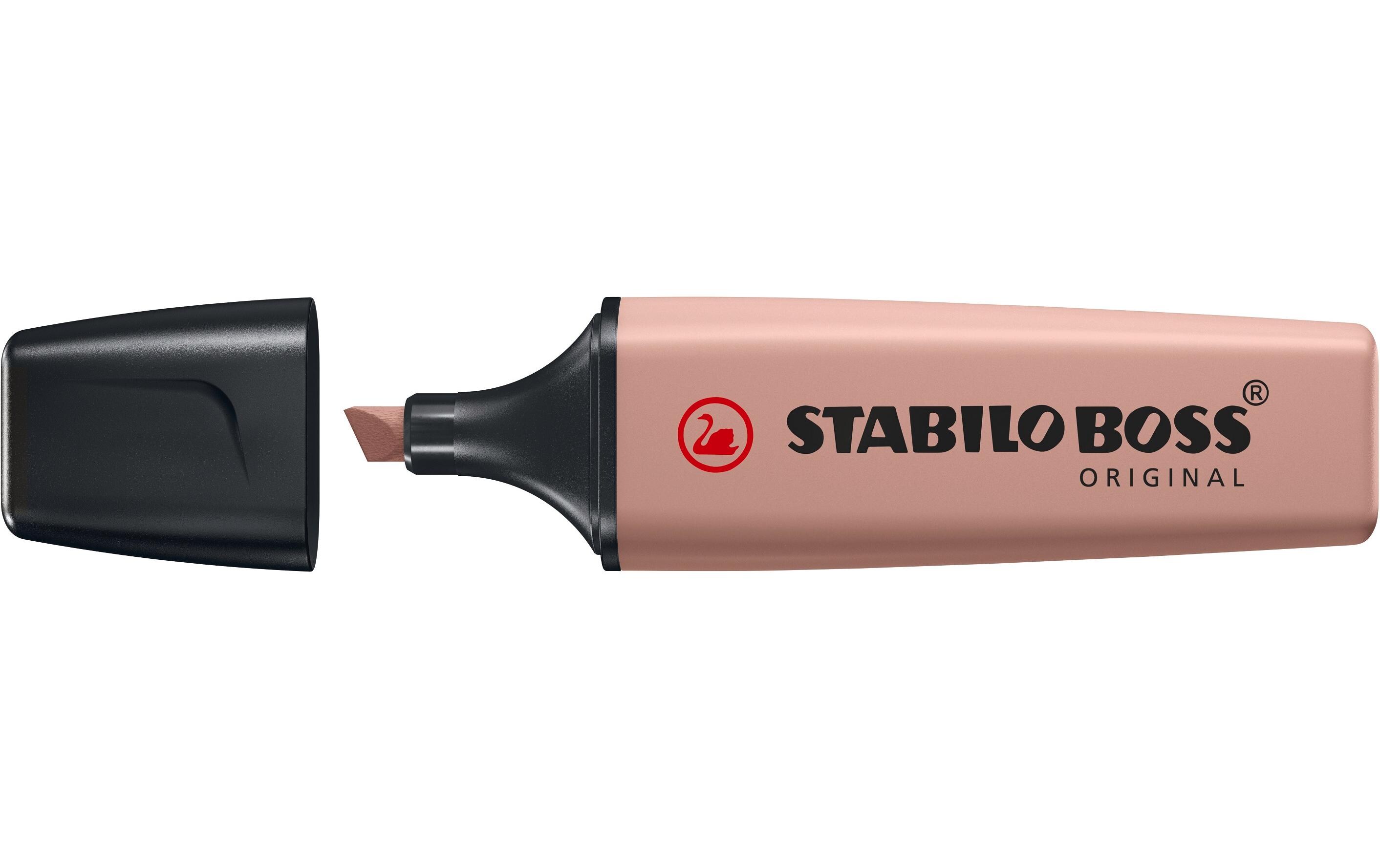Textmarker BOSS ORIGINAL NatureColors UmbraLeuchtmarker mit Keilspitze