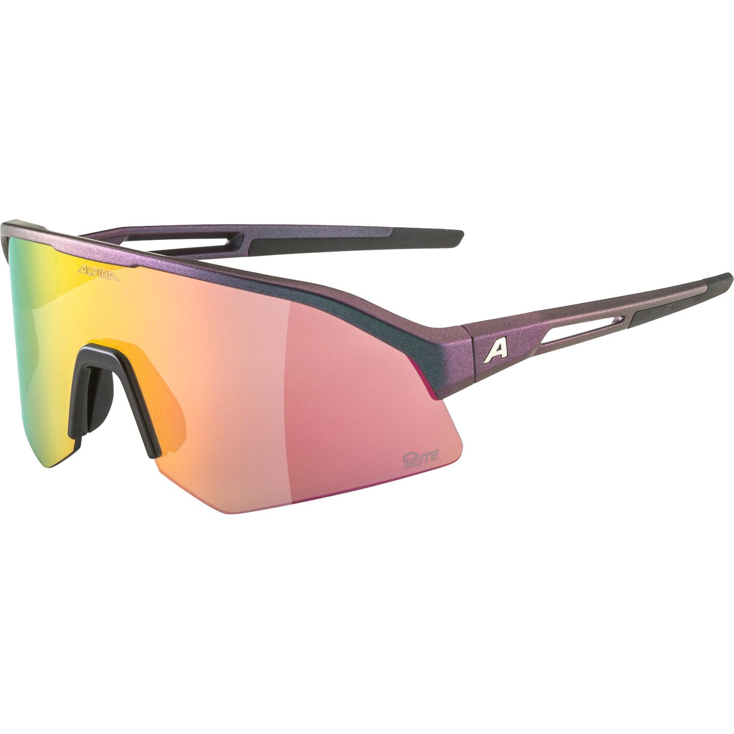 Alpina Sonic HR Q-Lite Sonnenbrille black matt purple
