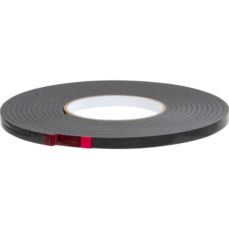Kowo PE beglazingsband 9x4mm - 3x5m Zwart