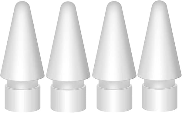 Ersatzspiss for Apple Pencil 1/2 Gen – 4 stk. spisser for Apple-penner