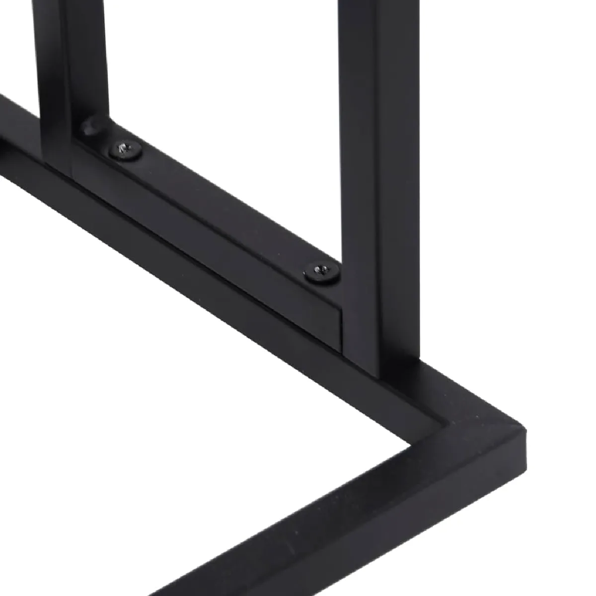 Helloshop26 Porte-serviette sur pied 78,5 cm noir