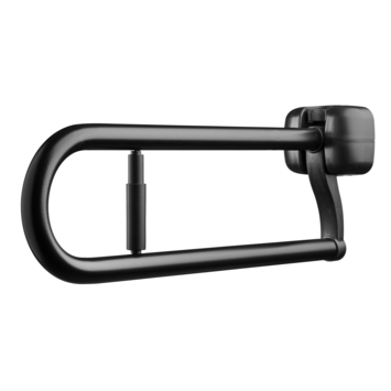 Secucare wc-rolhouder tbv wc-beugelpremium opklapbaar zwart