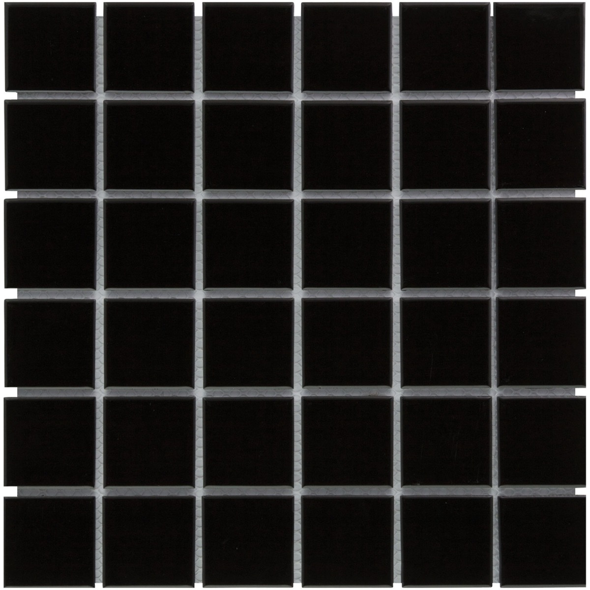 The Mosaic Factory Barcelona vierkante mozaïek tegels 31x31 zwart