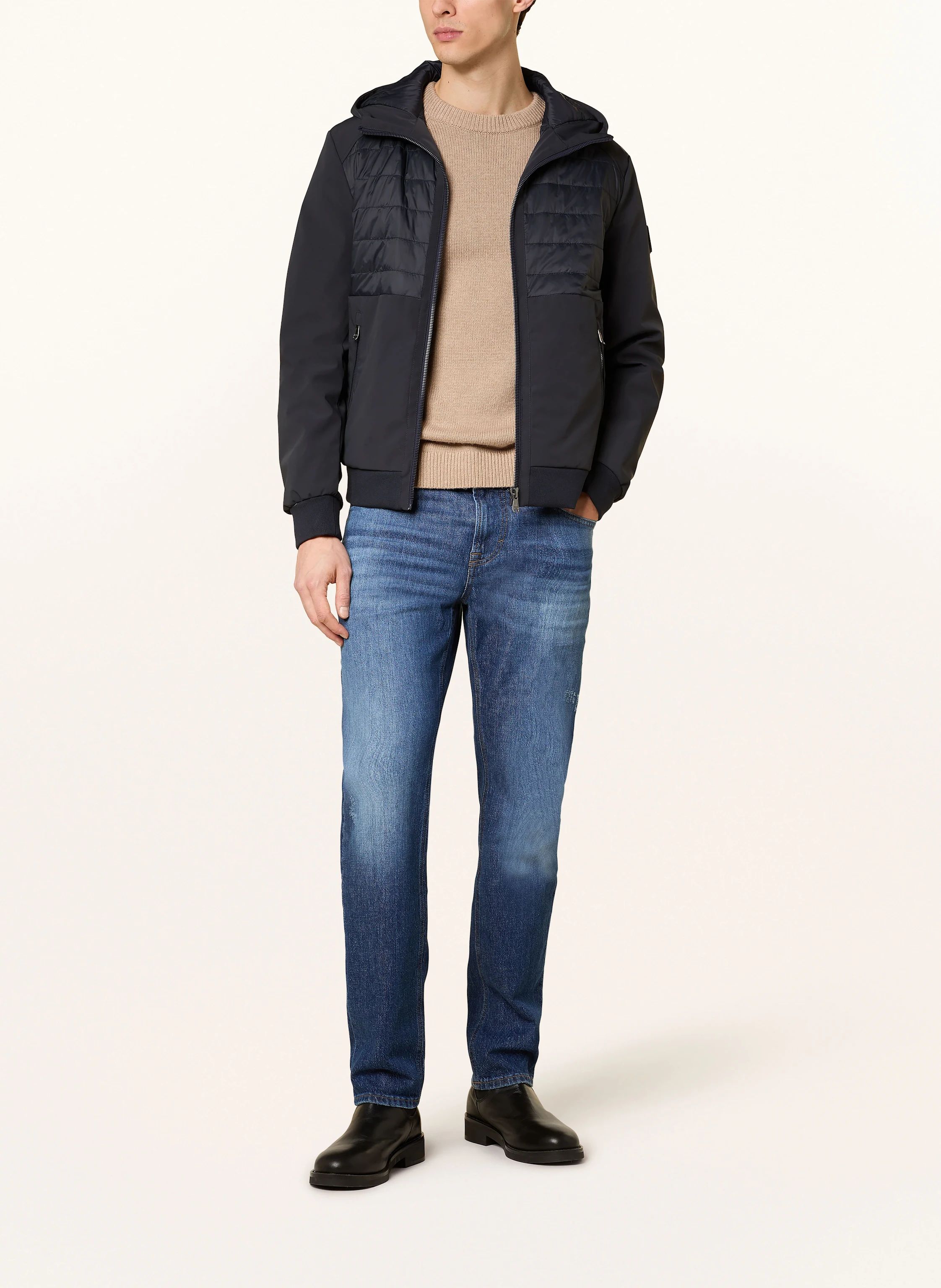 JOOP! JEANS Steppjacke im Materialmix