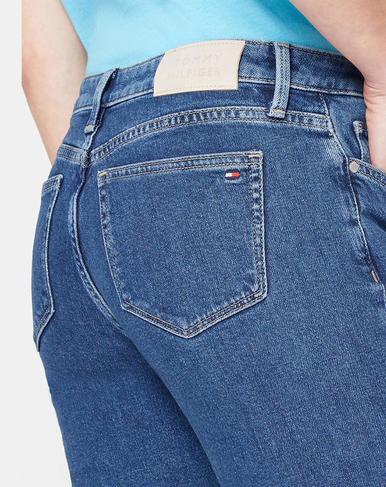 Tommy Hilfiger Jean Slim fit soft venice bleu