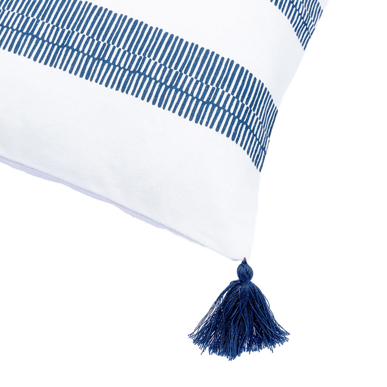 Febronie Housse de coussin Evora bleu nuit - 50x30 cm