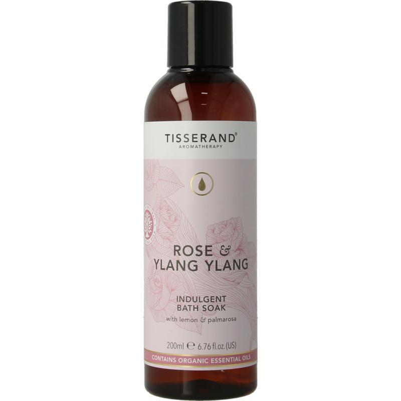 Tisserand Bath soak roos & ylang ylang 200ML