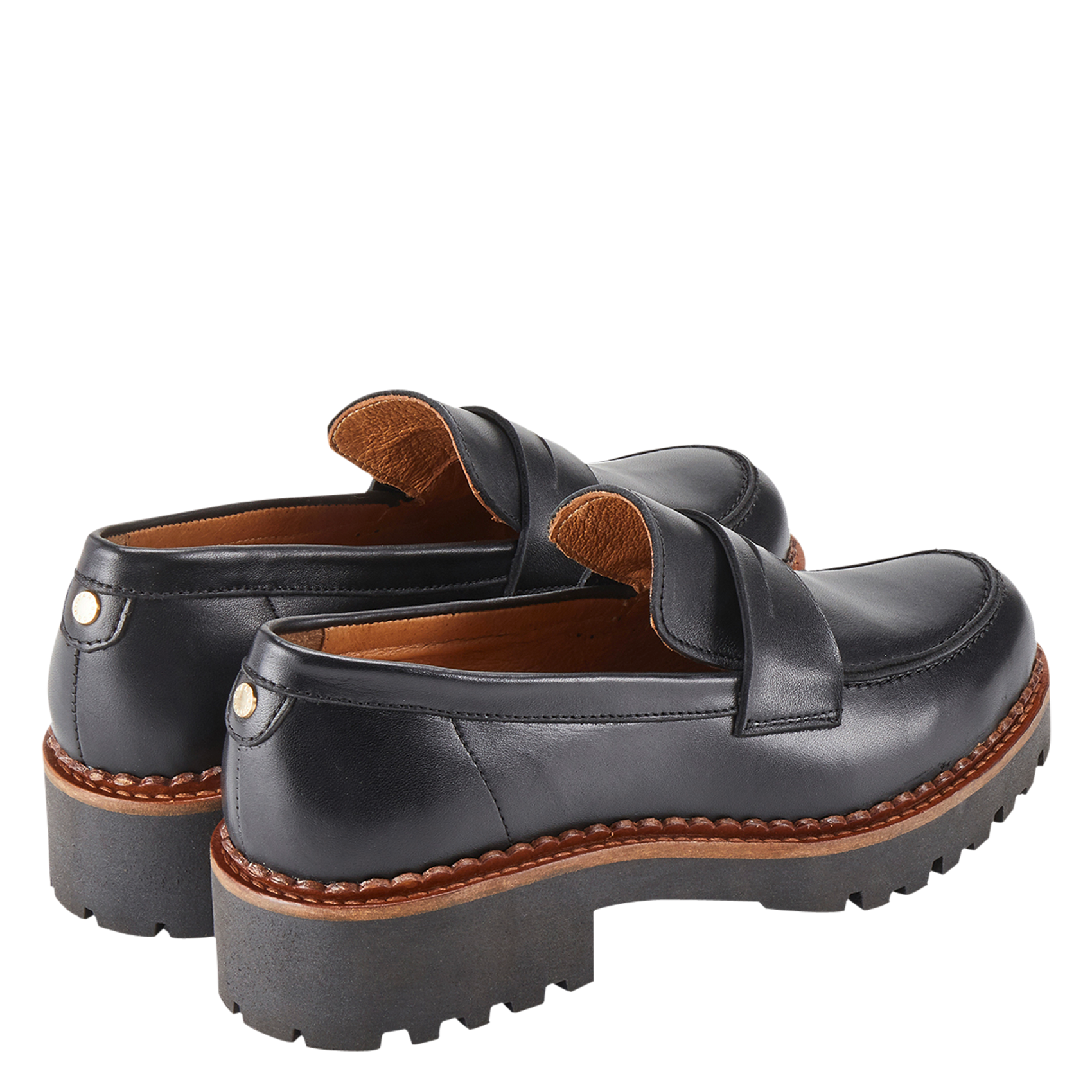 PALMIRA - Mocassins en cuir | Noir