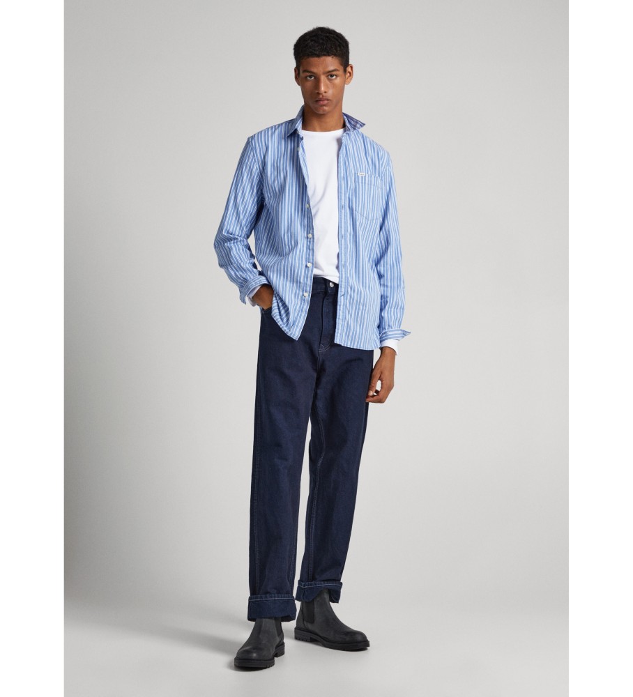 Camisa azul Pepe Jeans Castle