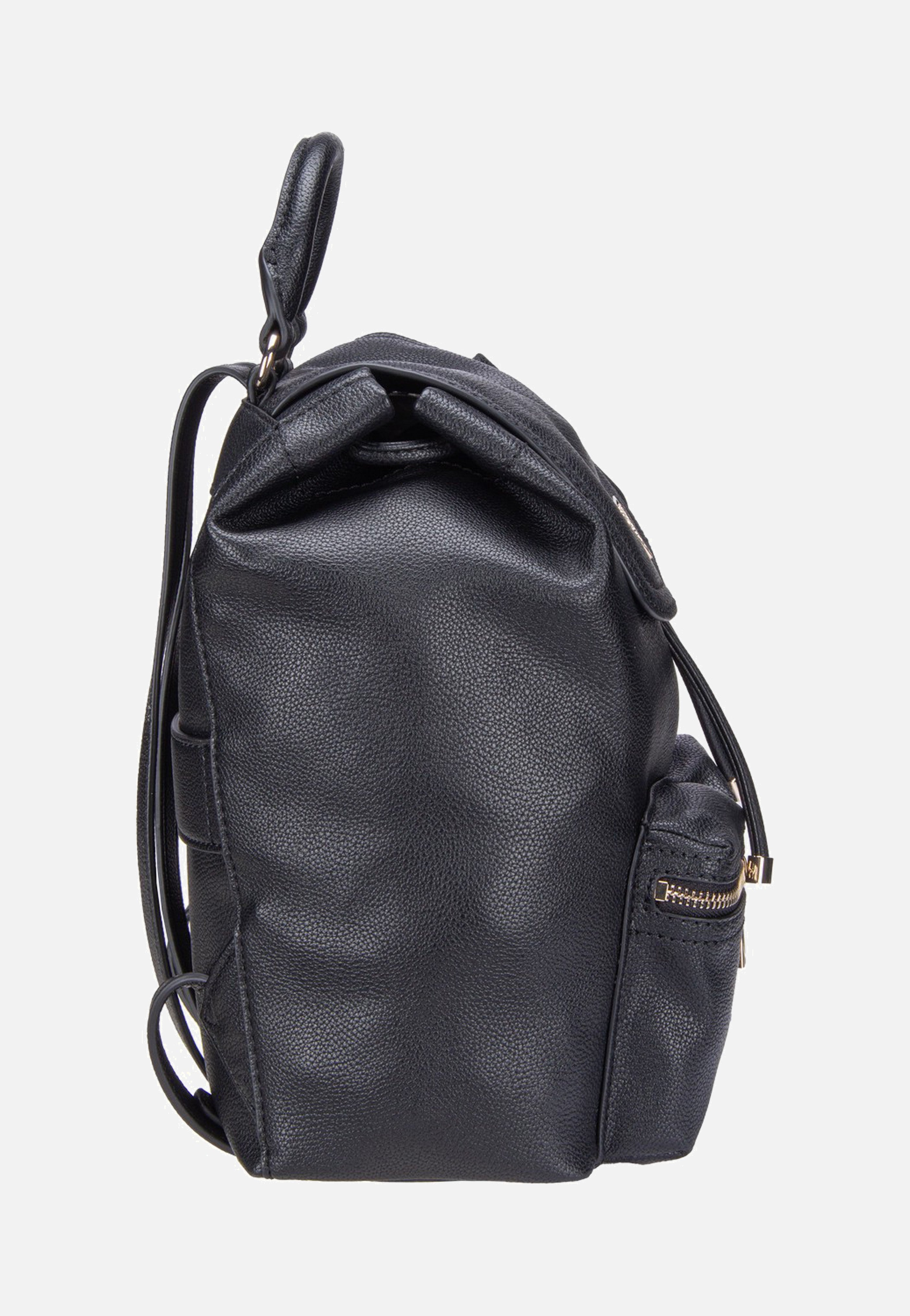 Manhattan II Flap Black - Rucksack