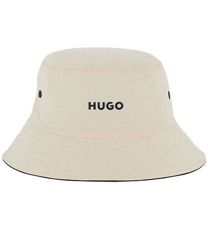 HUGO Sommerhut - Umkehrbar - Schwarz/Sand