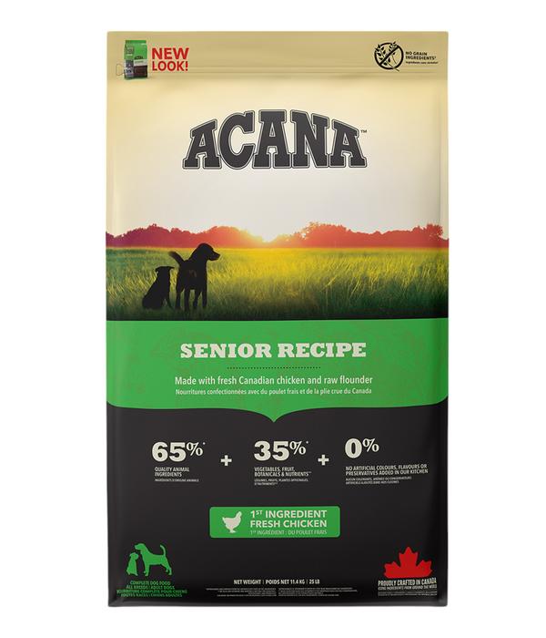 ACANA Trockenfutter für Hunde Heritage Senior