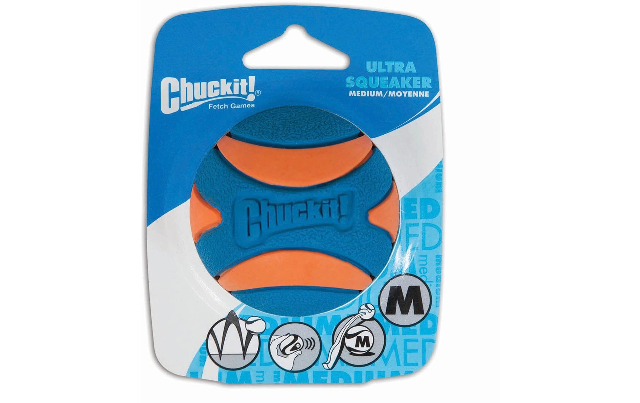 Hunde-Spielzeug Ultra Squeaker Ball M, Ø 6.5 cmSpielzeug