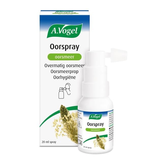 A.Vogel Oorspray Oorsmeer bij Overmatig Oorsmeer Spray 20 ML