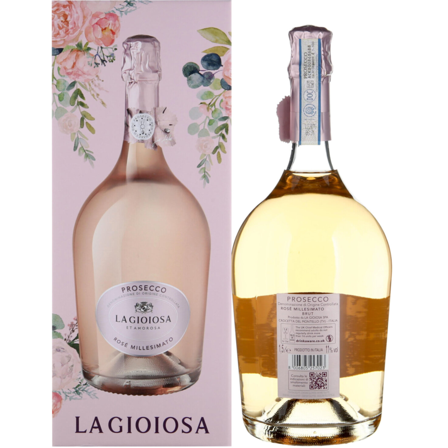 Veneto Prosecco Rosé La Gioiosa et Amorosa -150cl