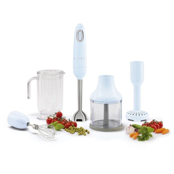SMEG Stabmixer 50's Retro Style HBF22PBEU Pastellblau