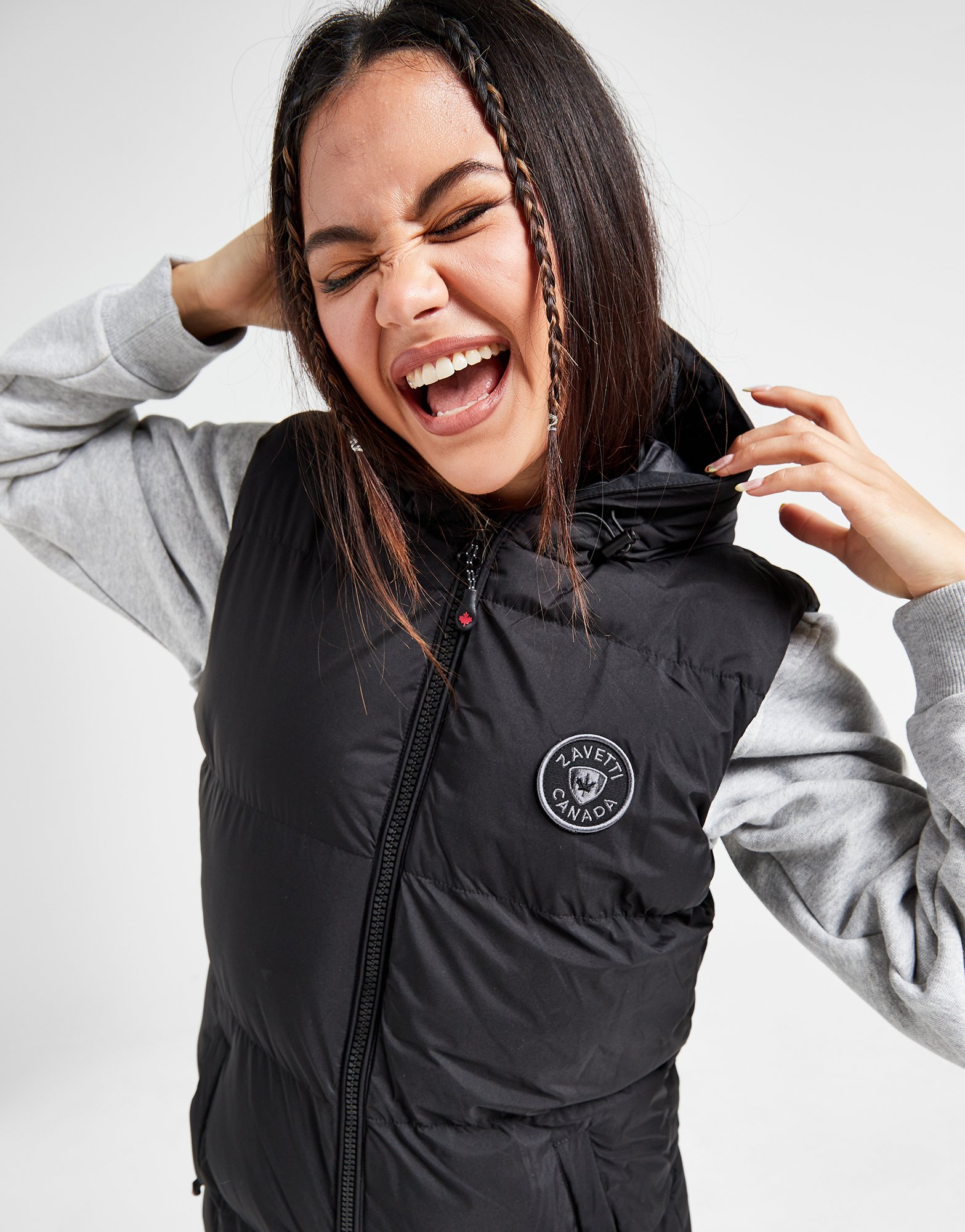 Zavetti Canada Veste sans manches Salvino Longline Femme