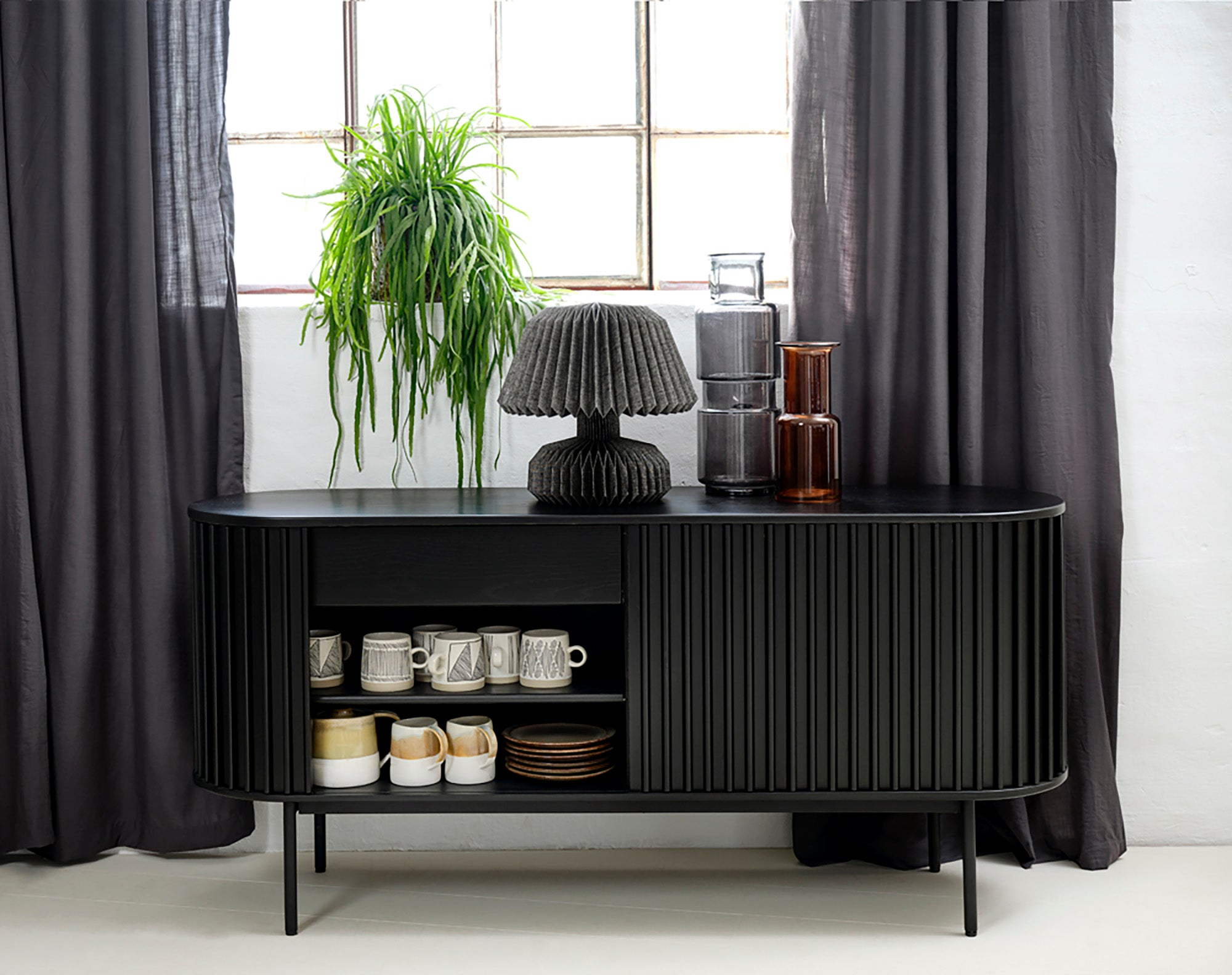 Morrin Dressoir M - Zwart