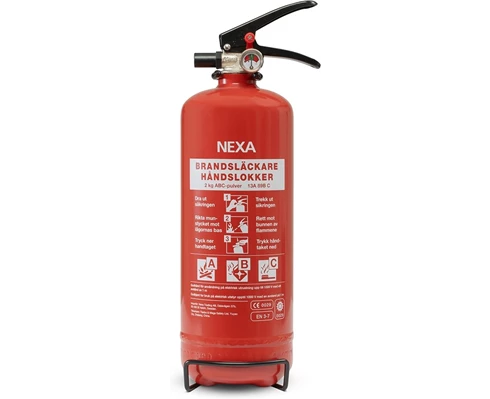 Nexa Brannslukningsapparat Rød 2 kg