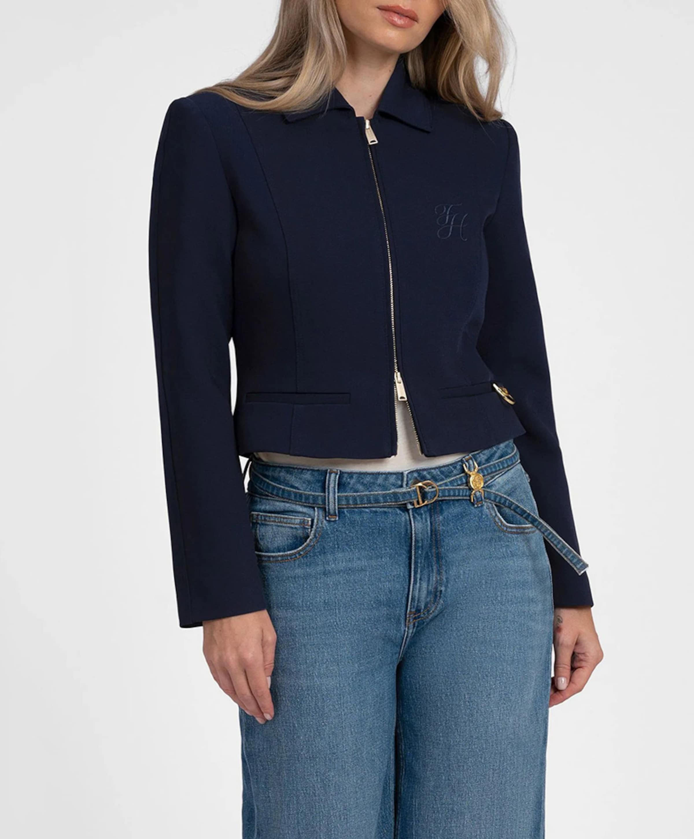Fifth House Dames jas blauw