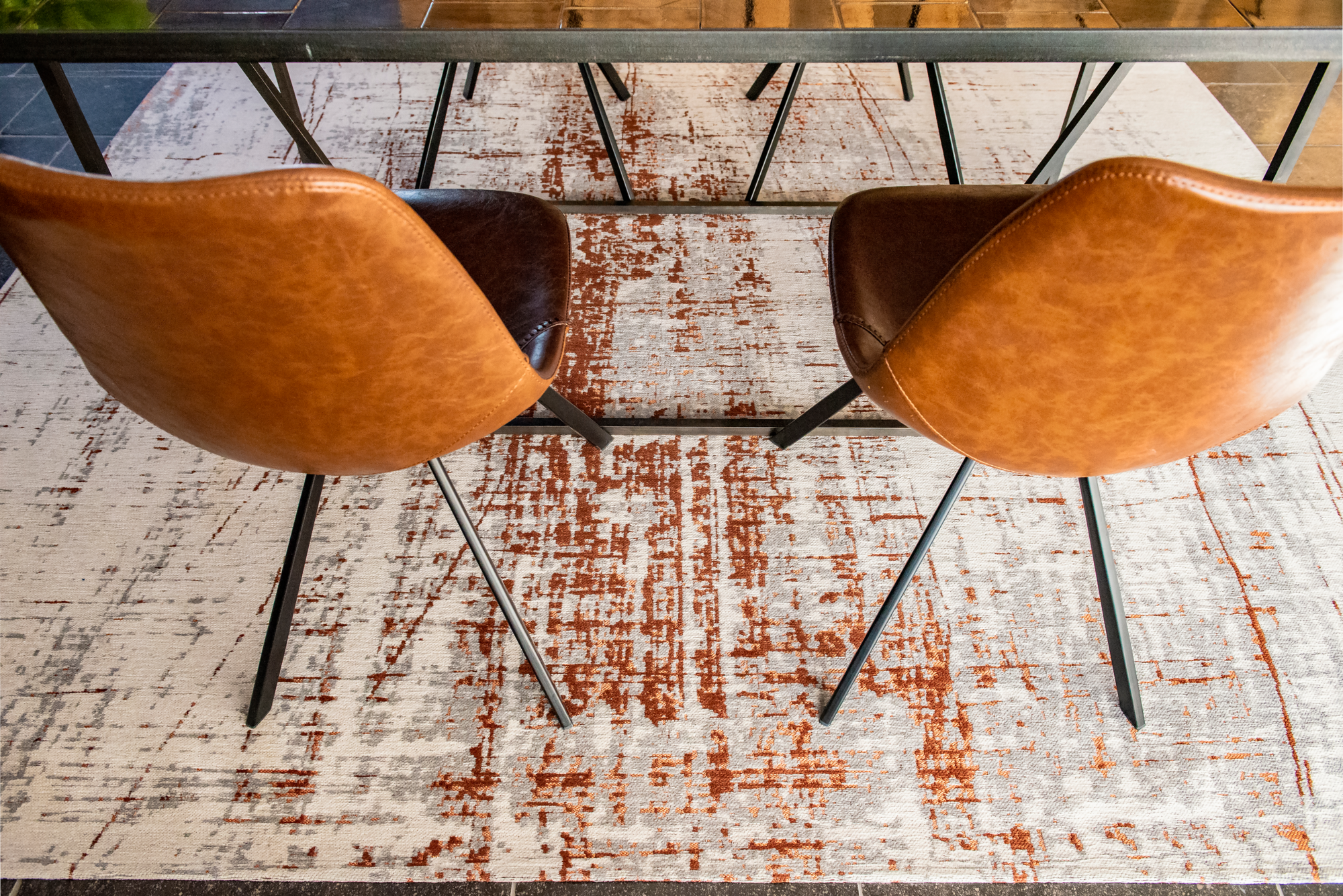 Ecorugs vloerkleed Griff koper 240x340 cm