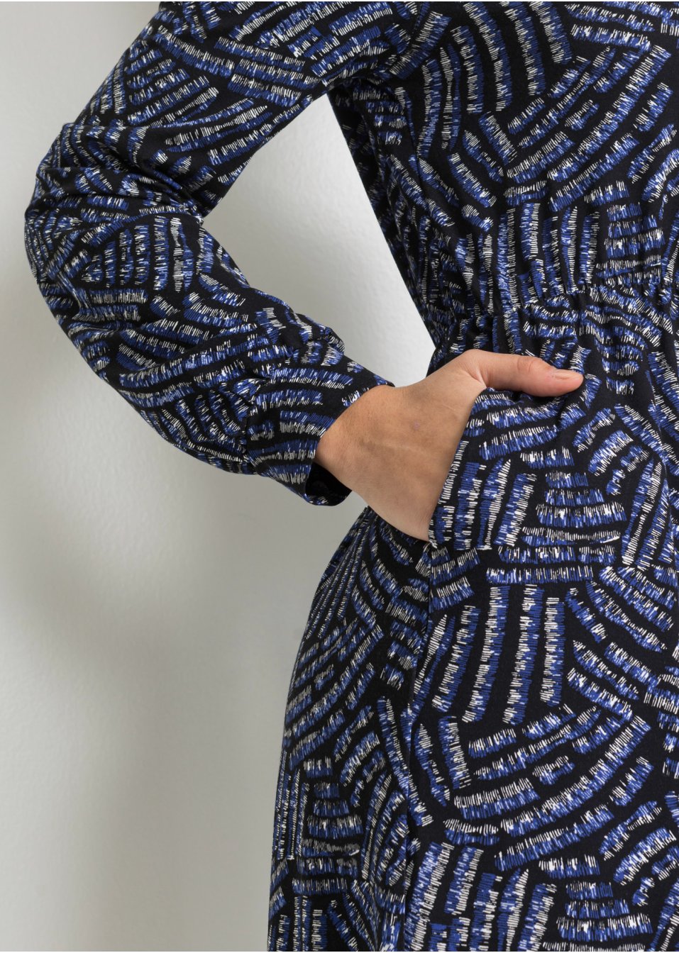 Robe longue imprimée