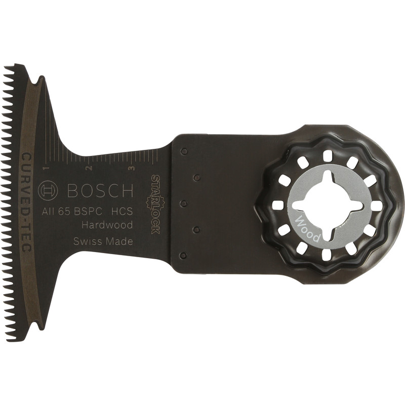 Bosch Starlock hardhout invalzaagblad HCS 40x65mm