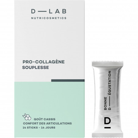 D-LAB NUTRICOSMETICS Sticks pro-Collagène Souplesse 14 jours