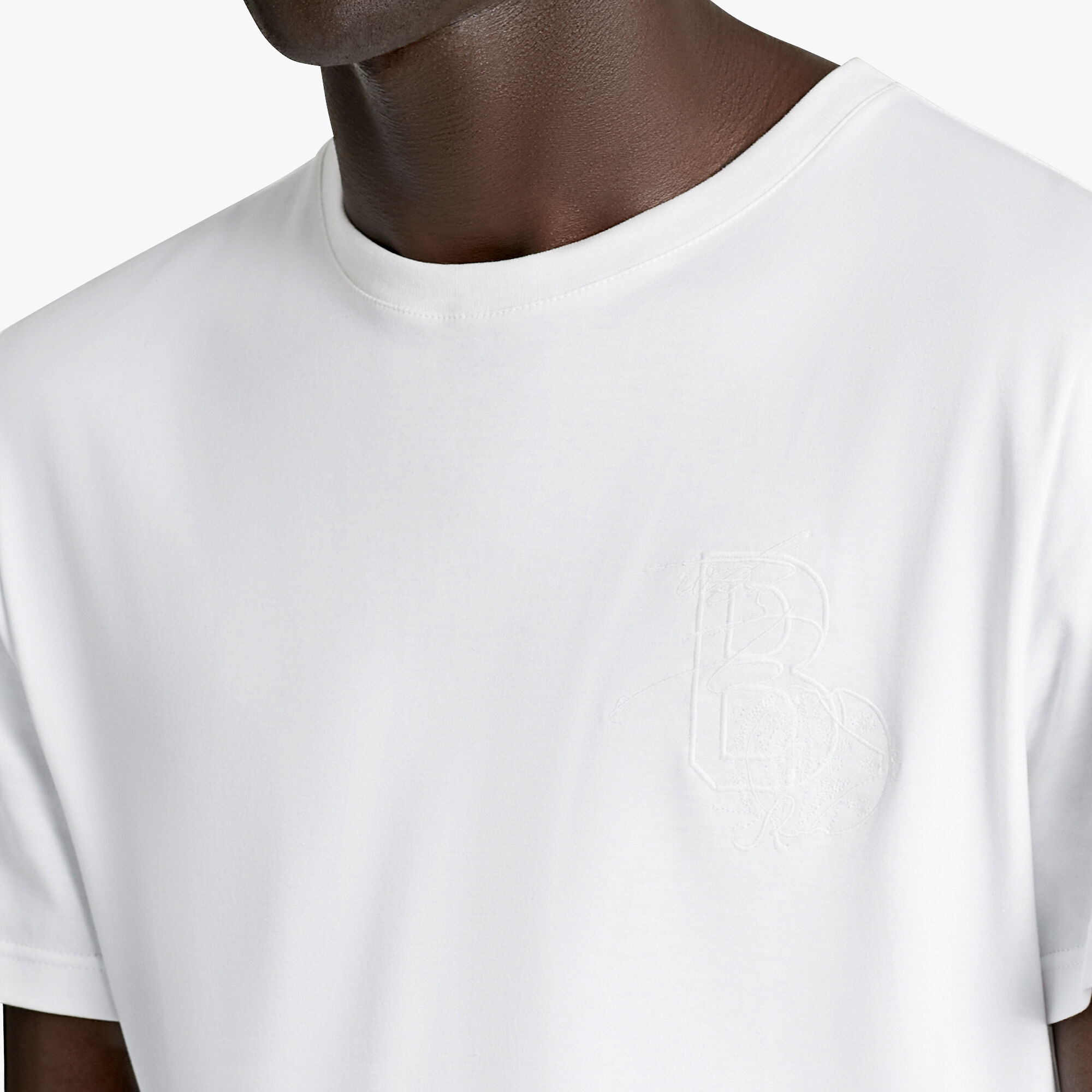 T-Shirt Avec Logo Brode