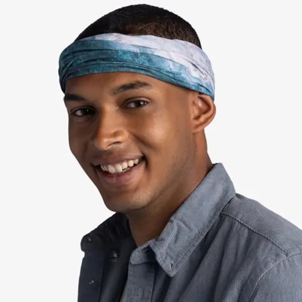 Bandeau cache cou randonnée BUFF COOLNET UV WATSEA BLUE