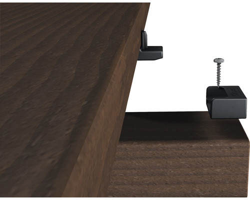 Clipper start voor aluminium en houten onderconstructies met schroef C1 4,0x30 mm, verpakking = 20 stuks