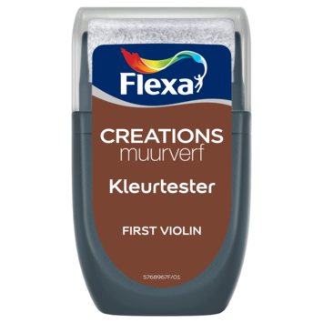Flexa Creations muurverf kleurtester mat first violin 30 ml